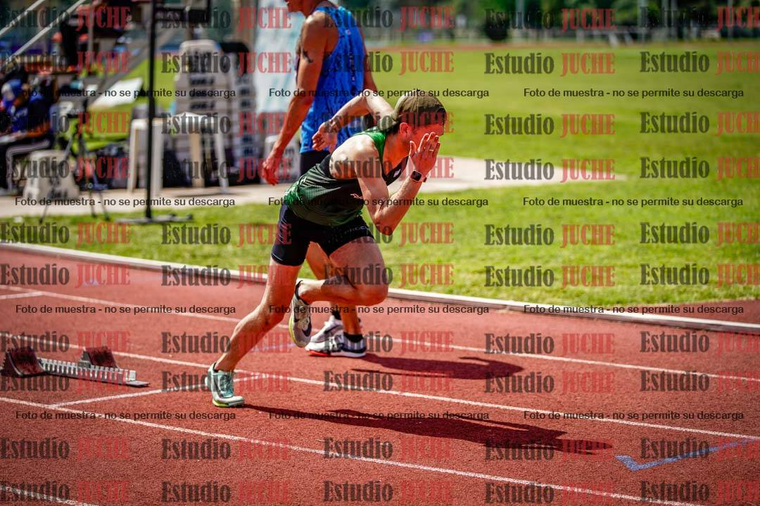 Fotos de los 400 m llanos de varones