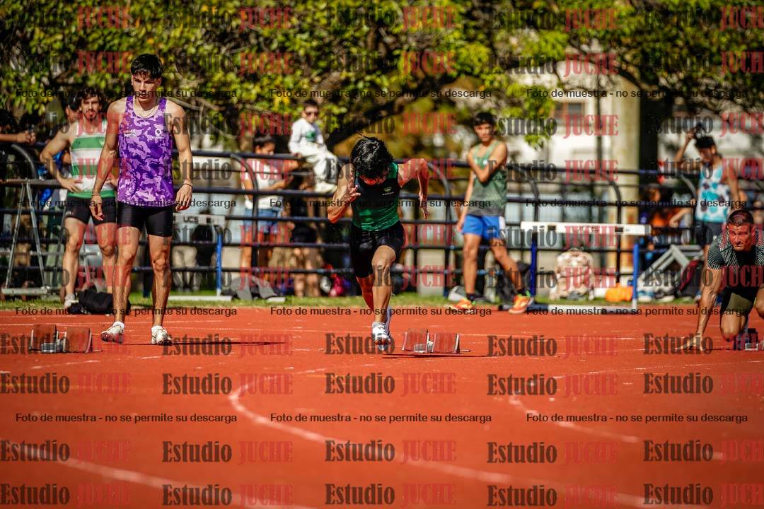 Fotos de los 200 m llanos de varones