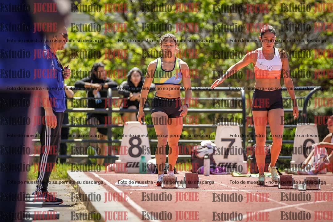 Fotos de los 100 m llanos de mujeres