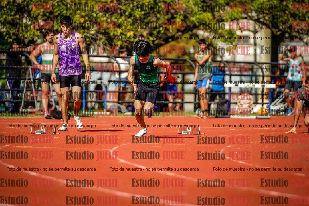 Fotos de los 200 m llanos de varones