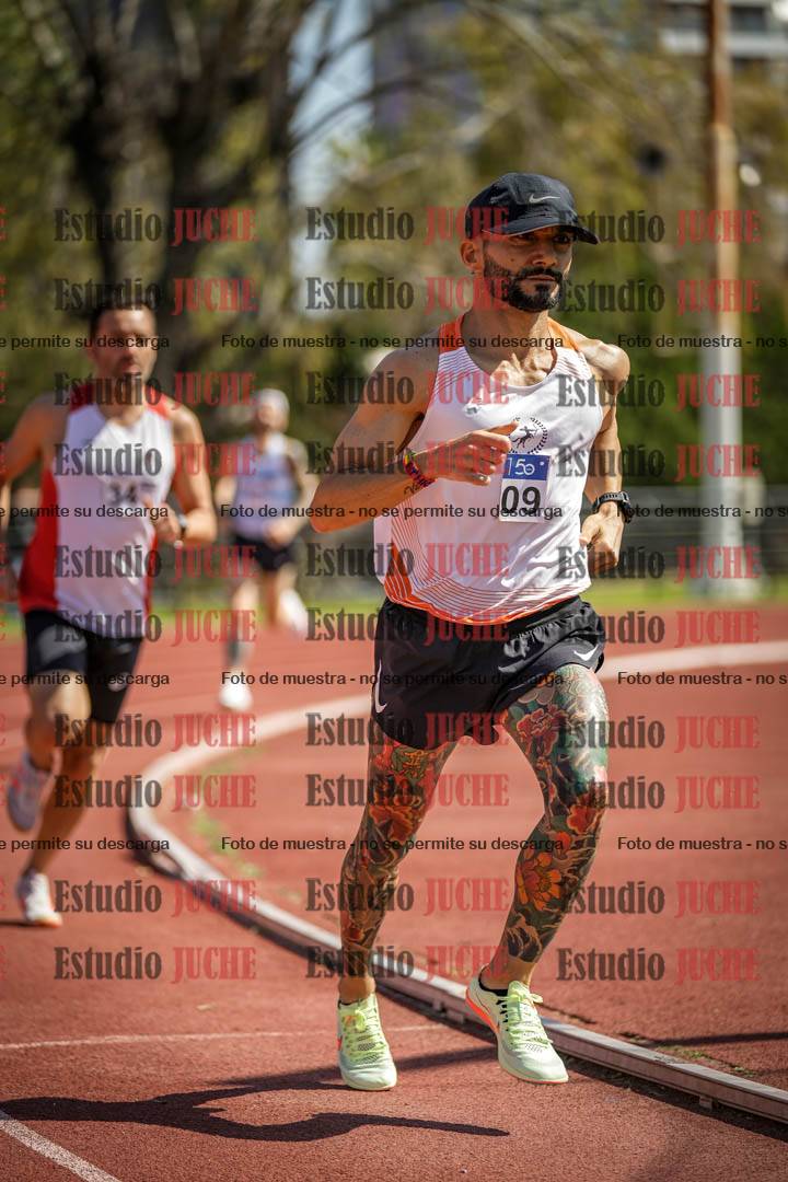 Fotos de los 1500 m llanos de varones