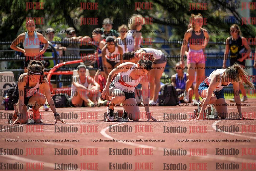 Fotos de los 100 m llanos de mujeres