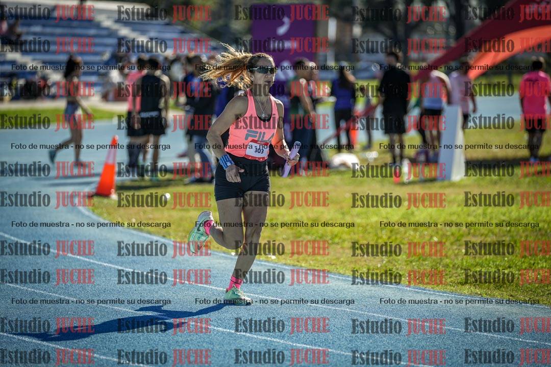 Fotos durante los relevos