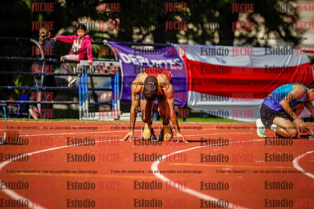 Fotos de los 200 m llanos de varones