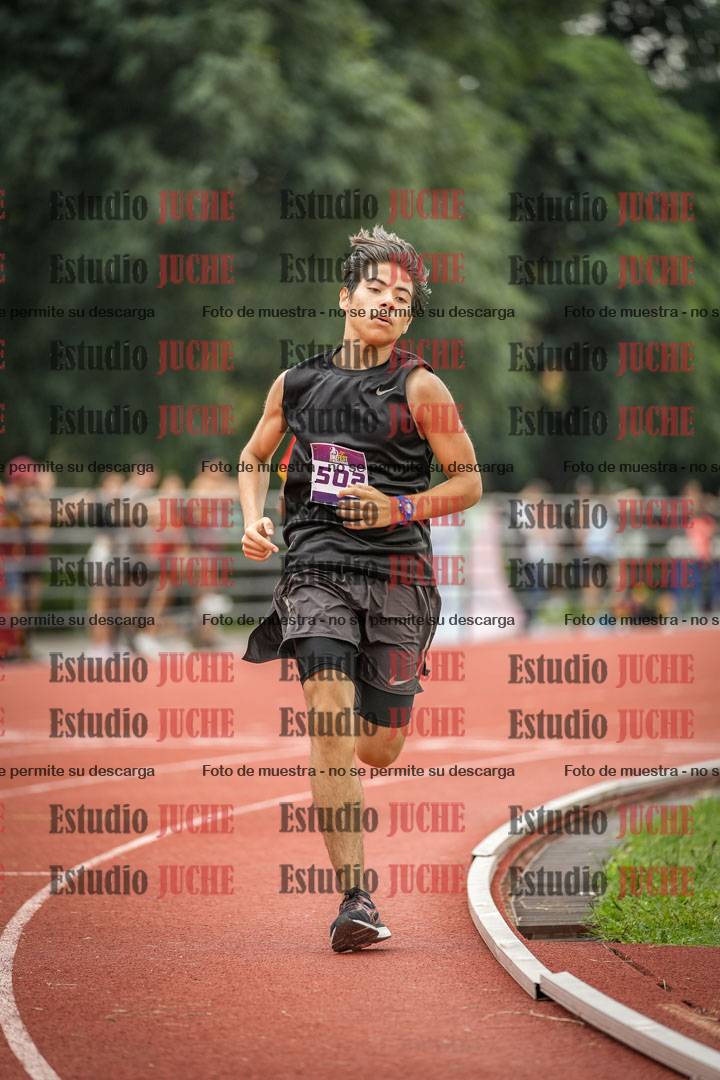 Fotos de los 800 m llanos de varones