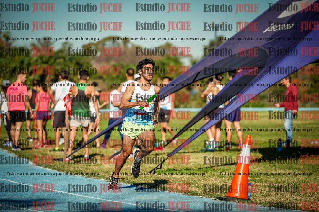 Fotos durante los relevos