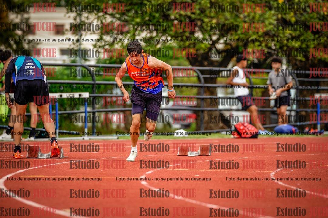 Fotos de los 200 m de varones