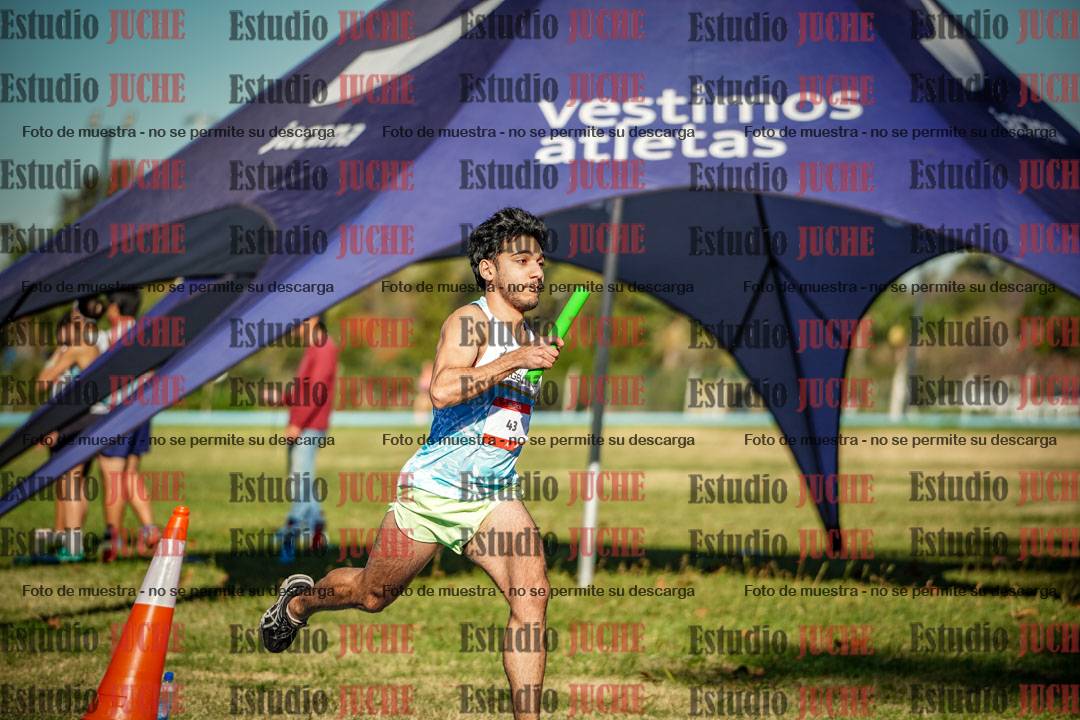 Fotos durante los relevos