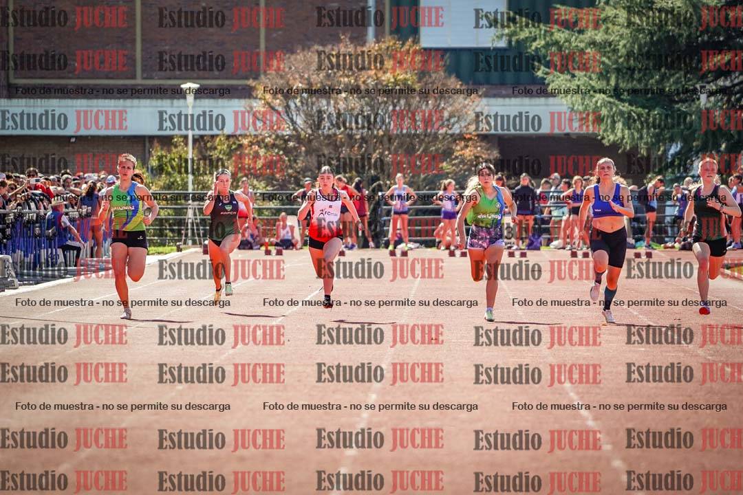 Fotos de los 100 m llanos de mujeres