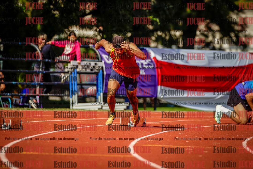 Fotos de los 200 m llanos de varones