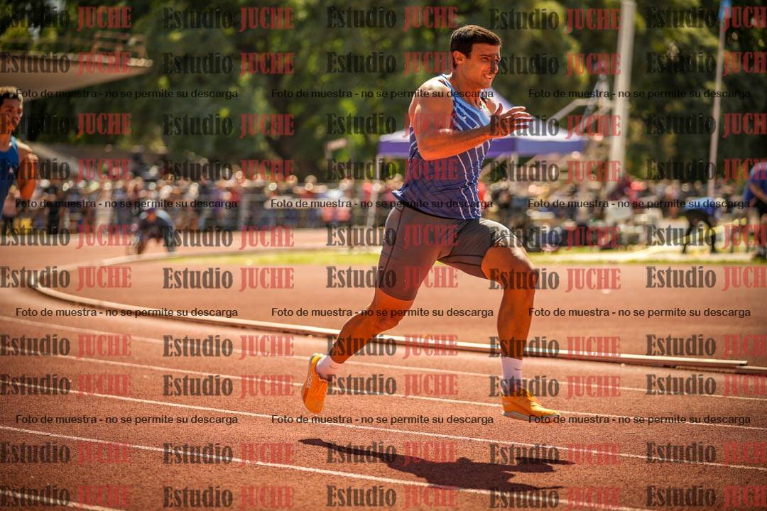 Fotos de los 400 m llanos de varones