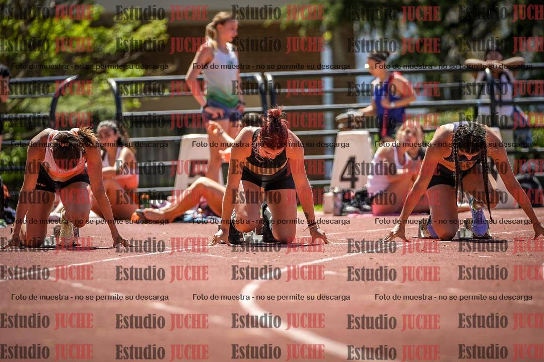 Fotos de los 100 m llanos de mujeres