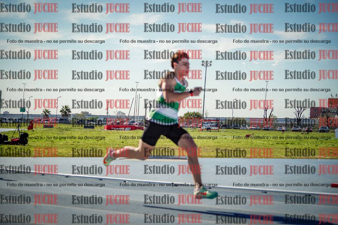 Fotos de los 400 m llanos de varones