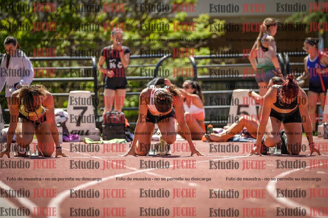 Fotos de los 100 m llanos de mujeres