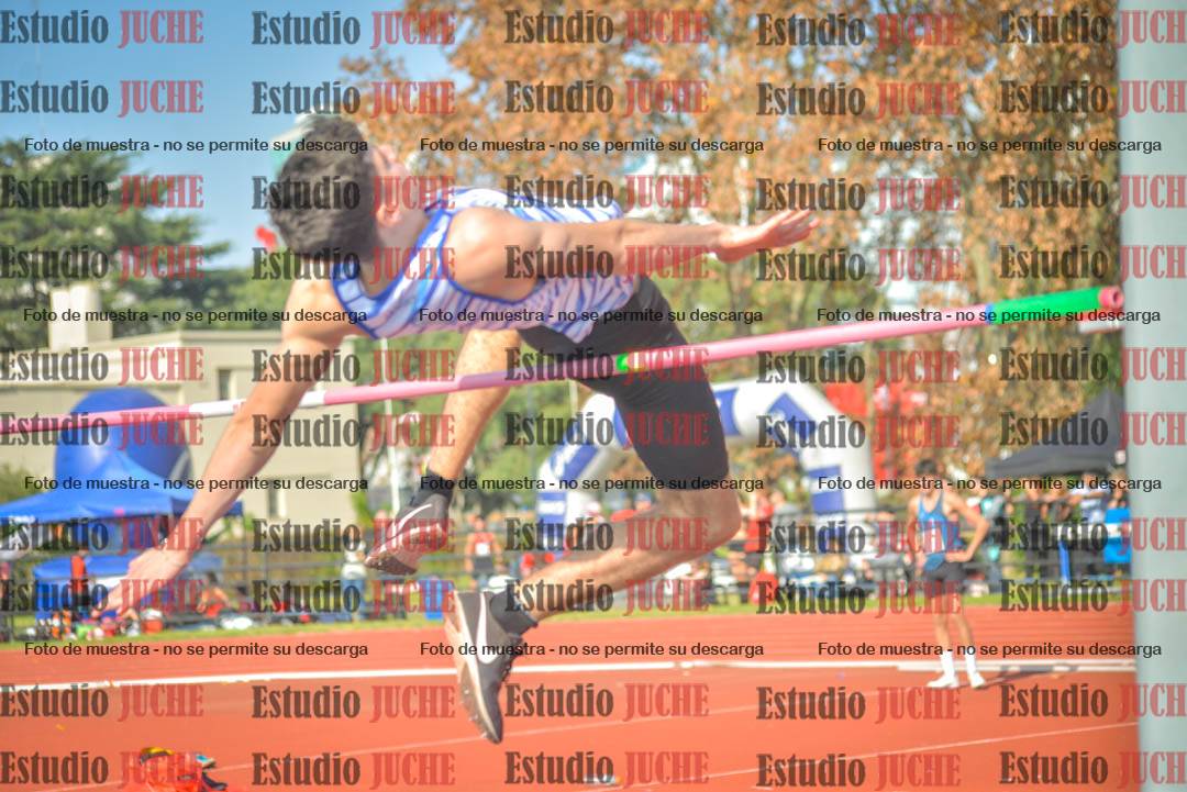 Fotos del salto en alto de varones
