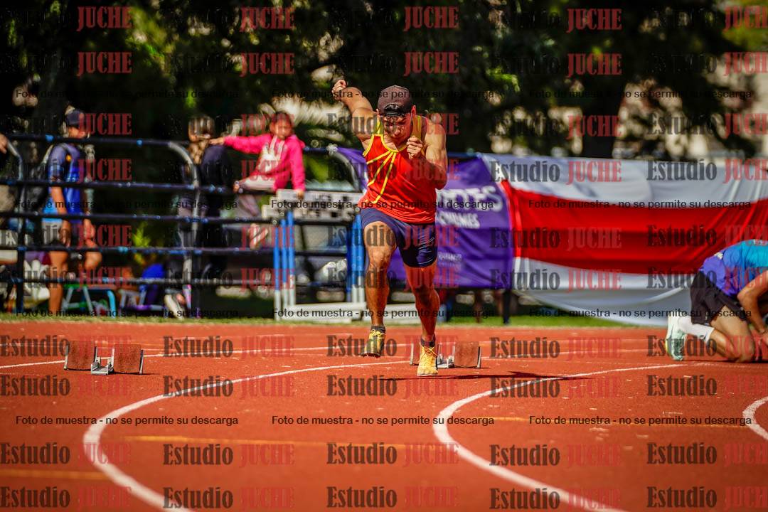 Fotos de los 200 m llanos de varones