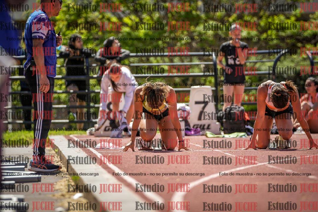 Fotos de los 100 m llanos de mujeres