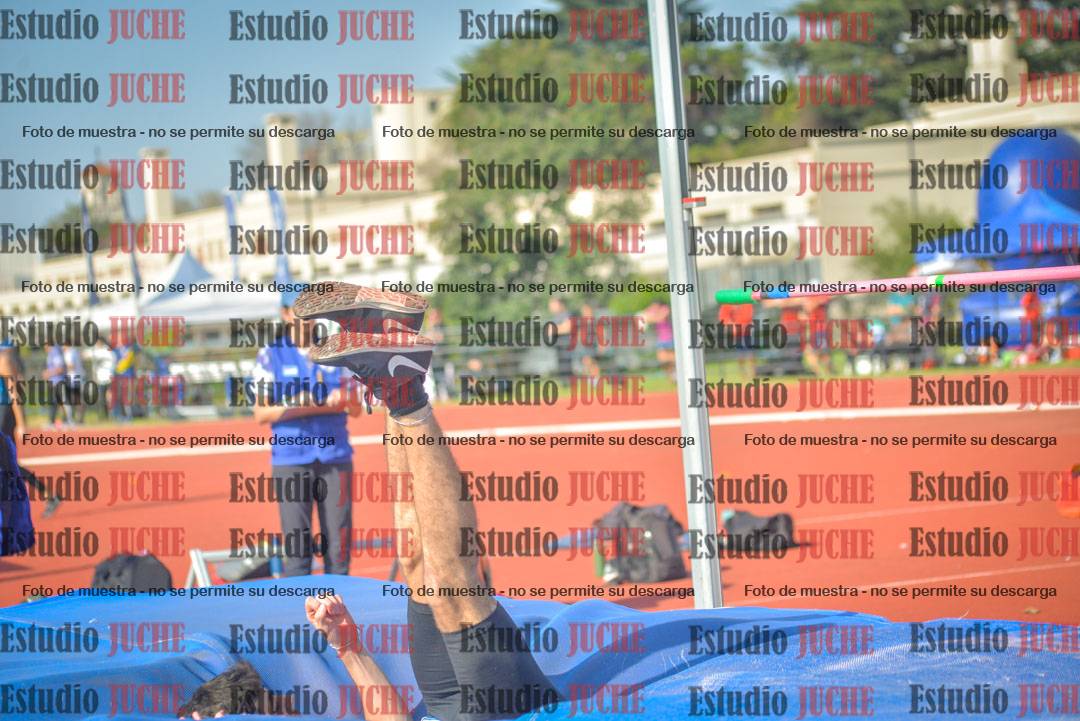 Fotos del salto en alto de varones