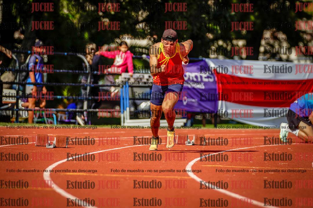 Fotos de los 200 m llanos de varones