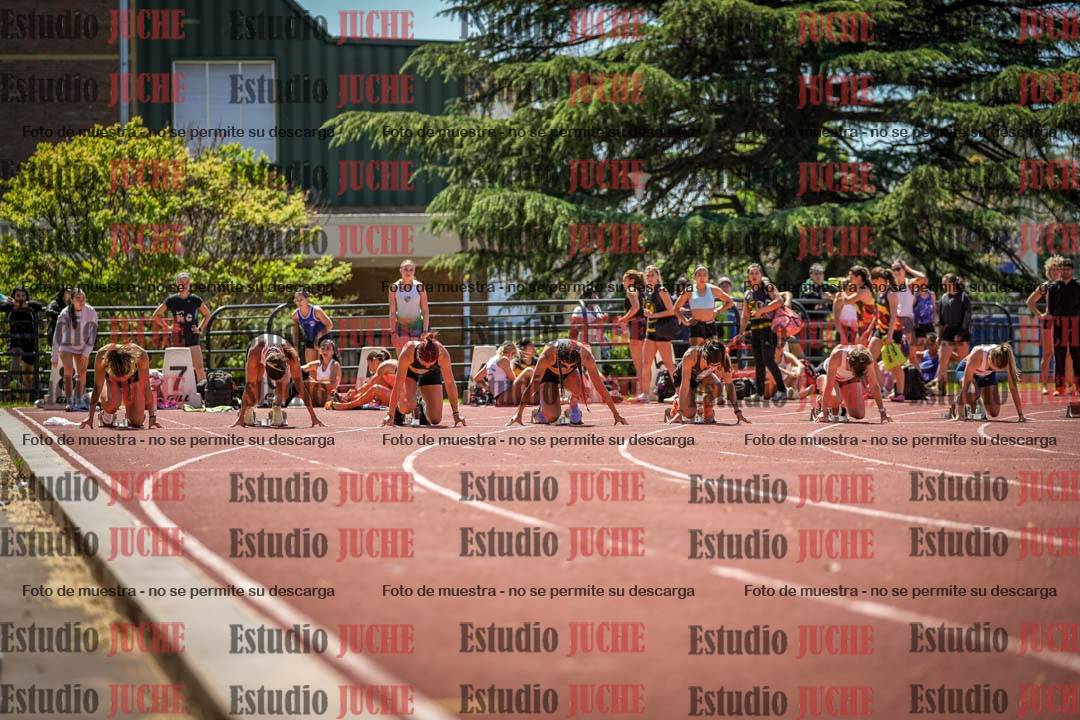 Fotos de los 100 m llanos de mujeres