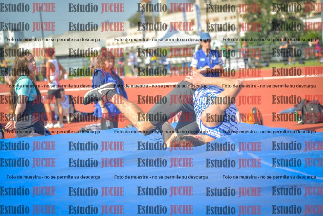 Fotos del salto en alto de varones