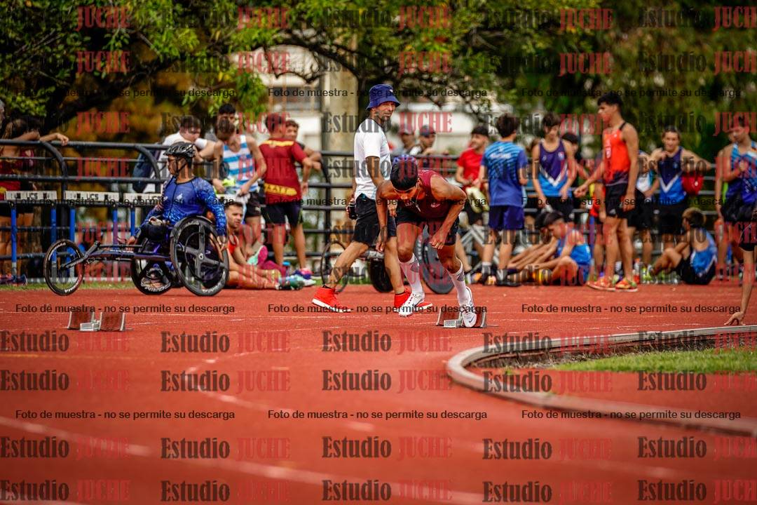 Fotos de los 200 m de varones