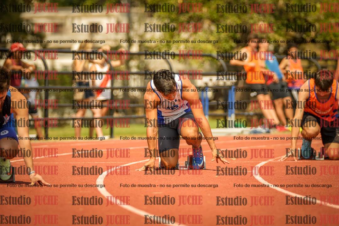 Fotos de los 200 m llanos de varones