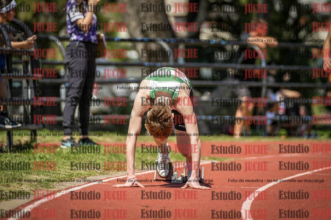 Fotos de los 200 m llanos de varones