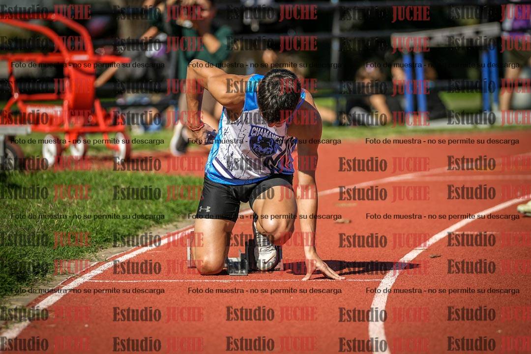 Fotos de los 200 m llanos de varones