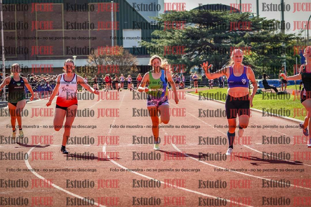 Fotos de los 100 m llanos de mujeres