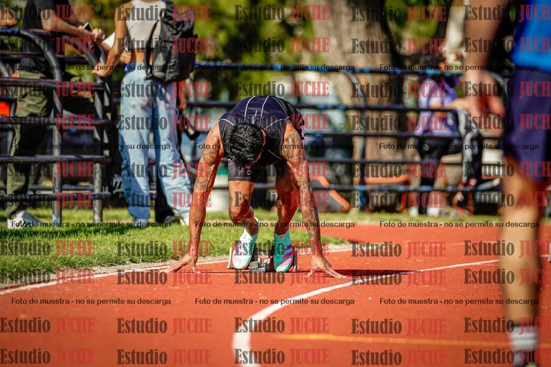 Fotos de los 200 m llanos de varones