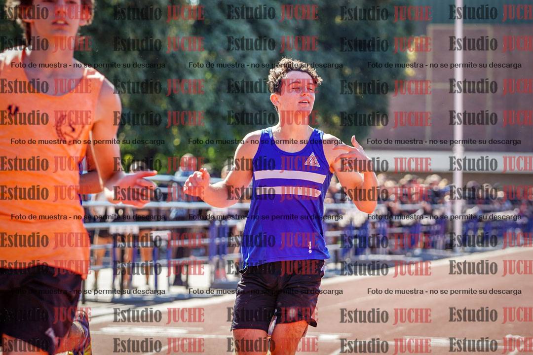Fotos de los 100 m llanos de varones