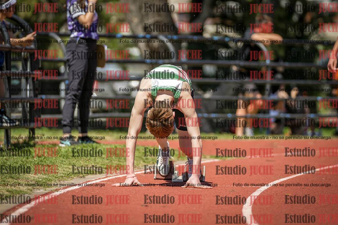 Fotos de los 200 m llanos de varones