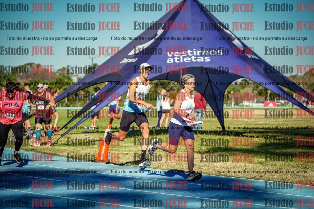 Fotos durante los relevos