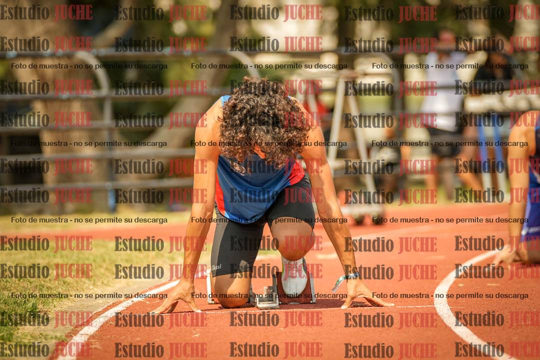 Fotos de los 200 m llanos de varones