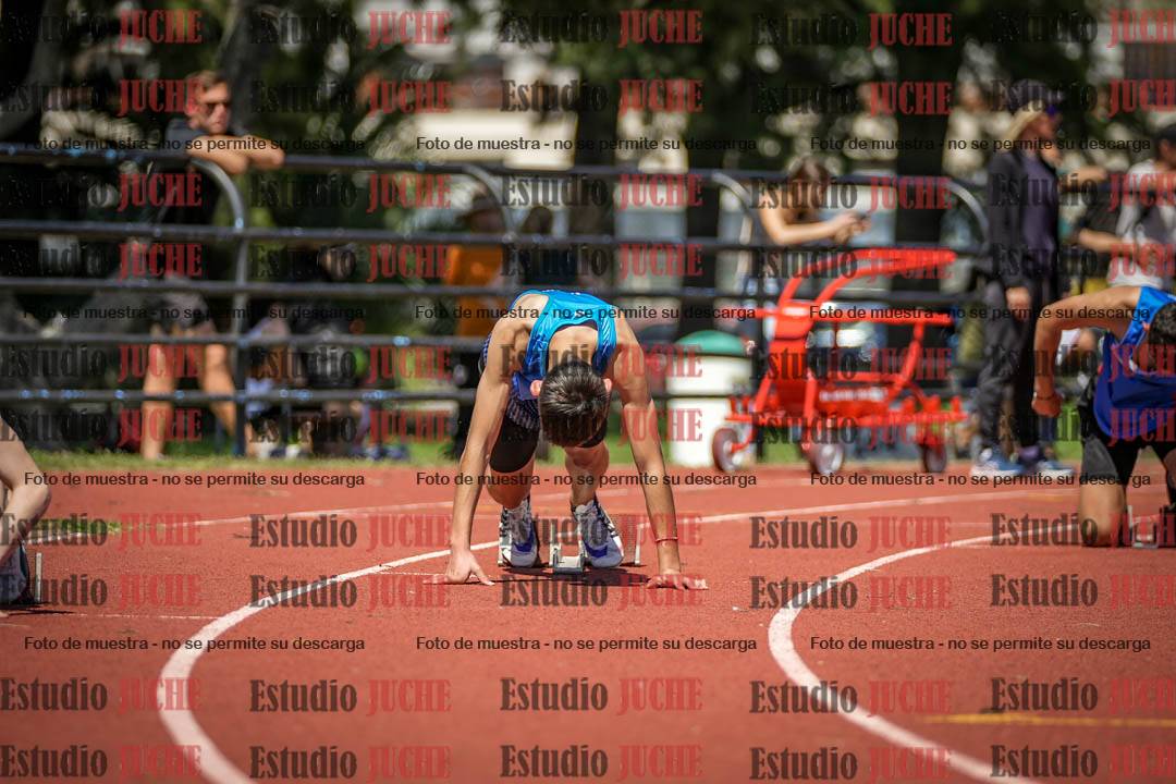 Fotos de los 200 m llanos de varones