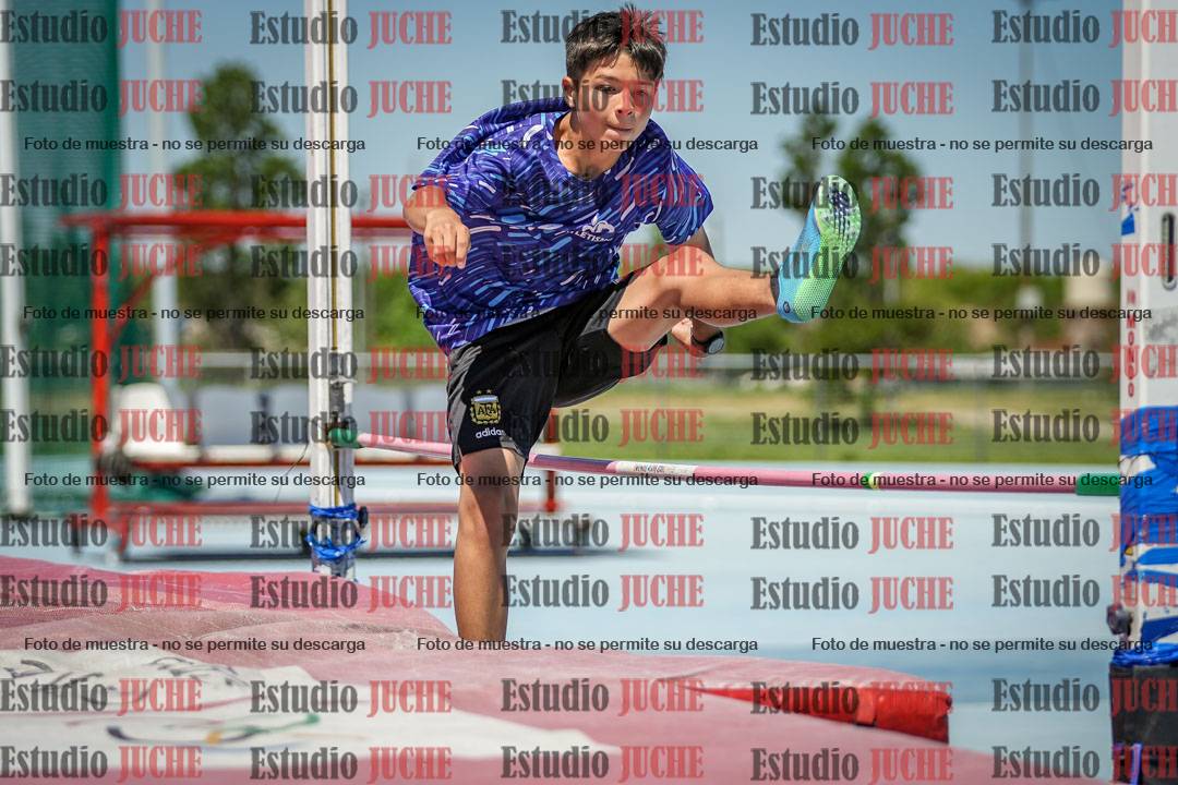 Fotos del salto en alto de varones - U14
