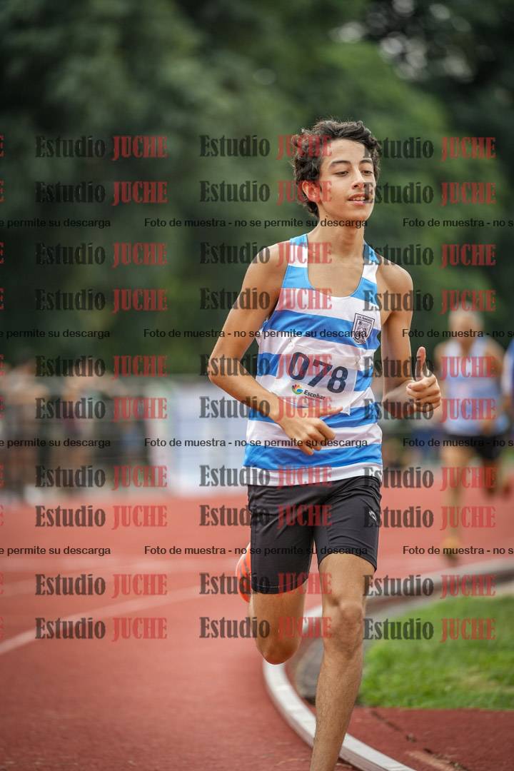 Fotos de los 800 m llanos de varones