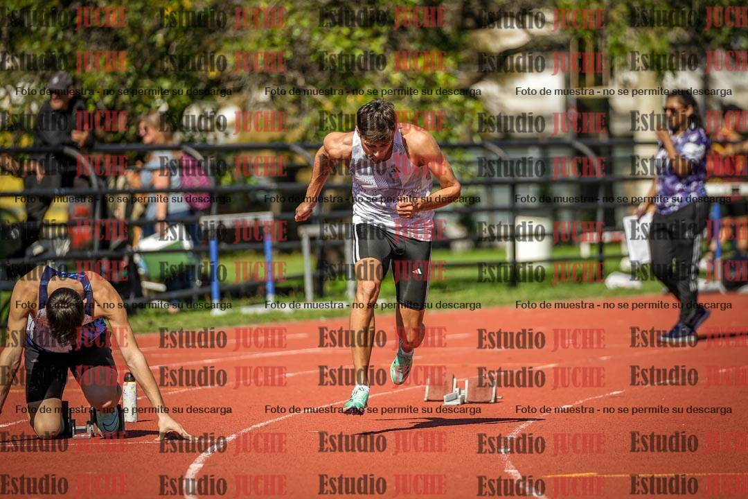 Fotos de los 200 m llanos de varones
