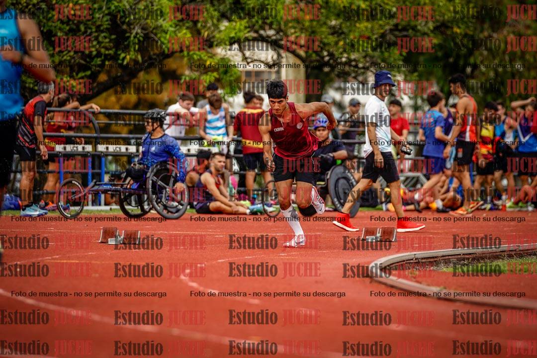 Fotos de los 200 m de varones
