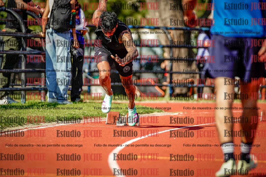 Fotos de los 200 m llanos de varones