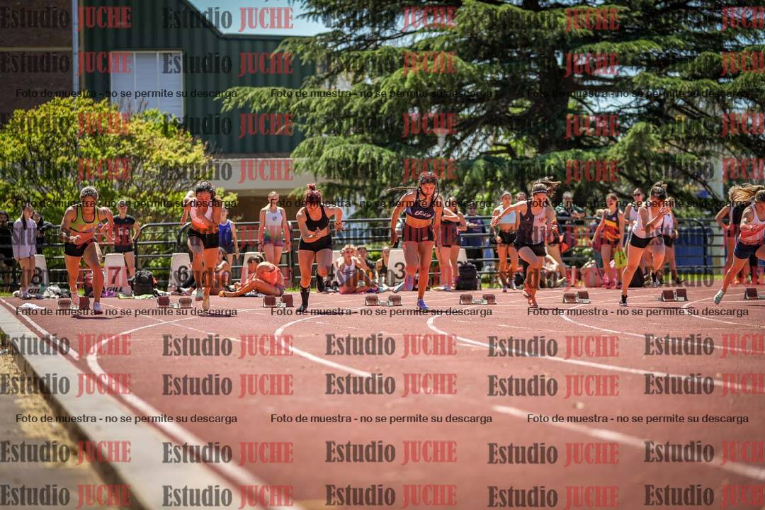 Fotos de los 100 m llanos de mujeres