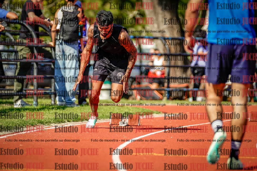 Fotos de los 200 m llanos de varones