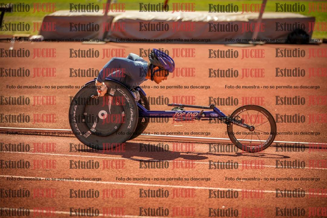 Fotos de los 400 m llanos de varones