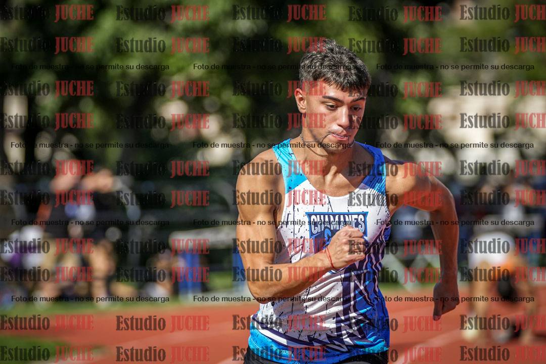 Fotos de los 200 m llanos de varones