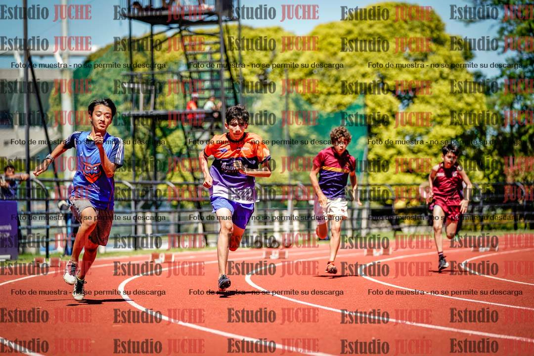 Fotos de los 150 m llanos de varones