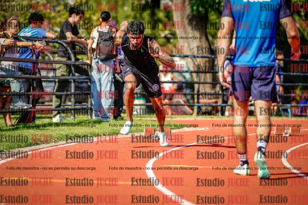 Fotos de los 200 m llanos de varones