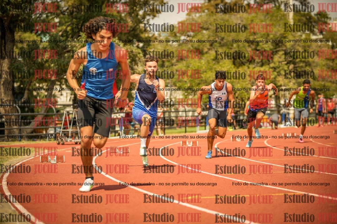 Fotos de los 200 m llanos de varones
