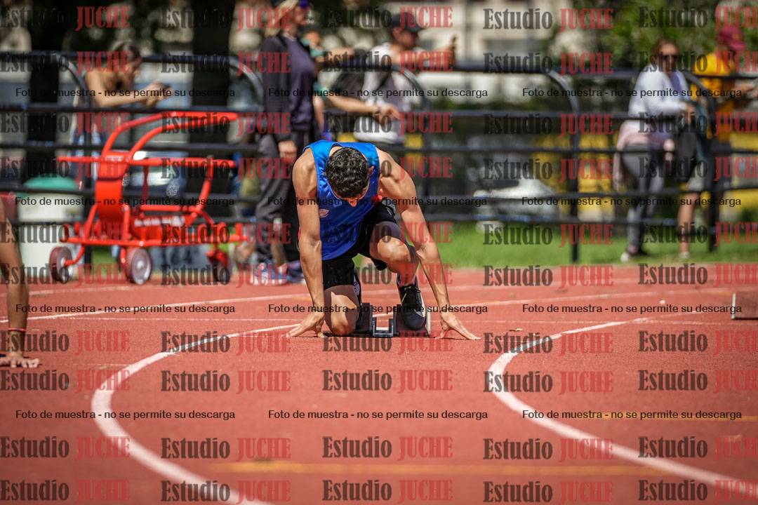 Fotos de los 200 m llanos de varones