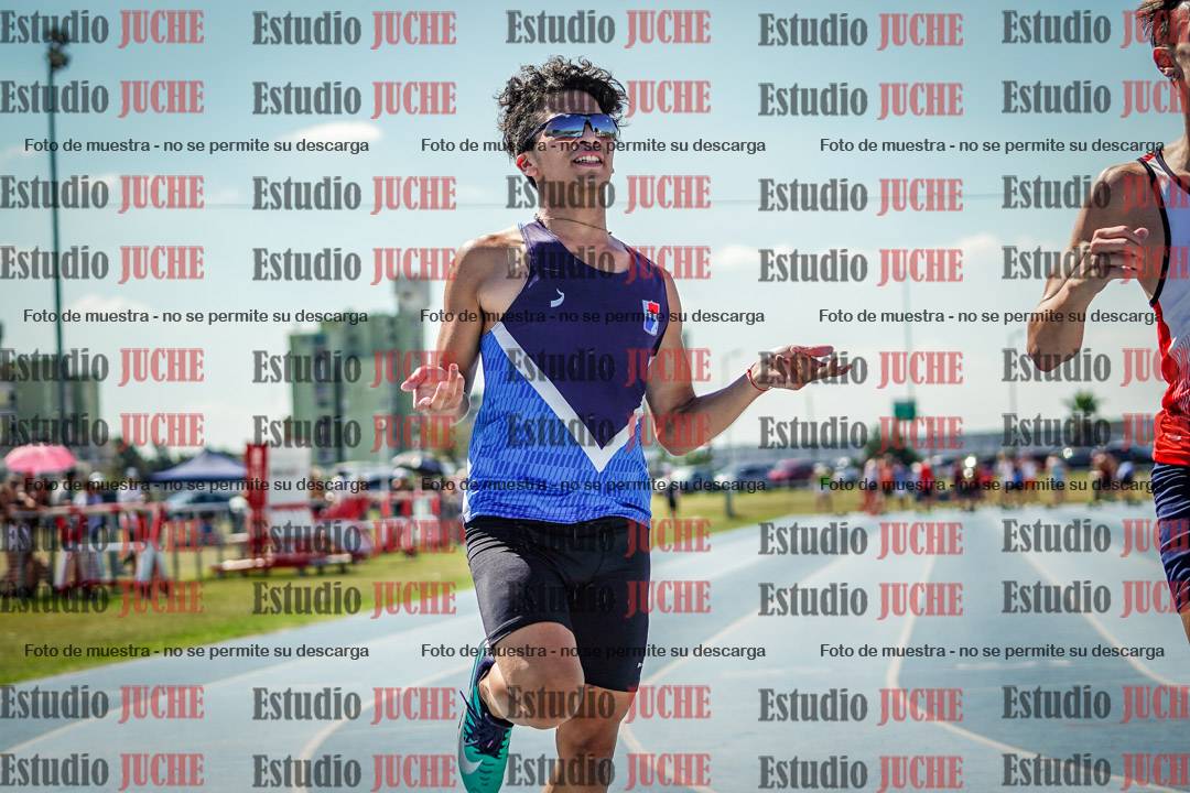 Fotos de los 100 m llanos de varones